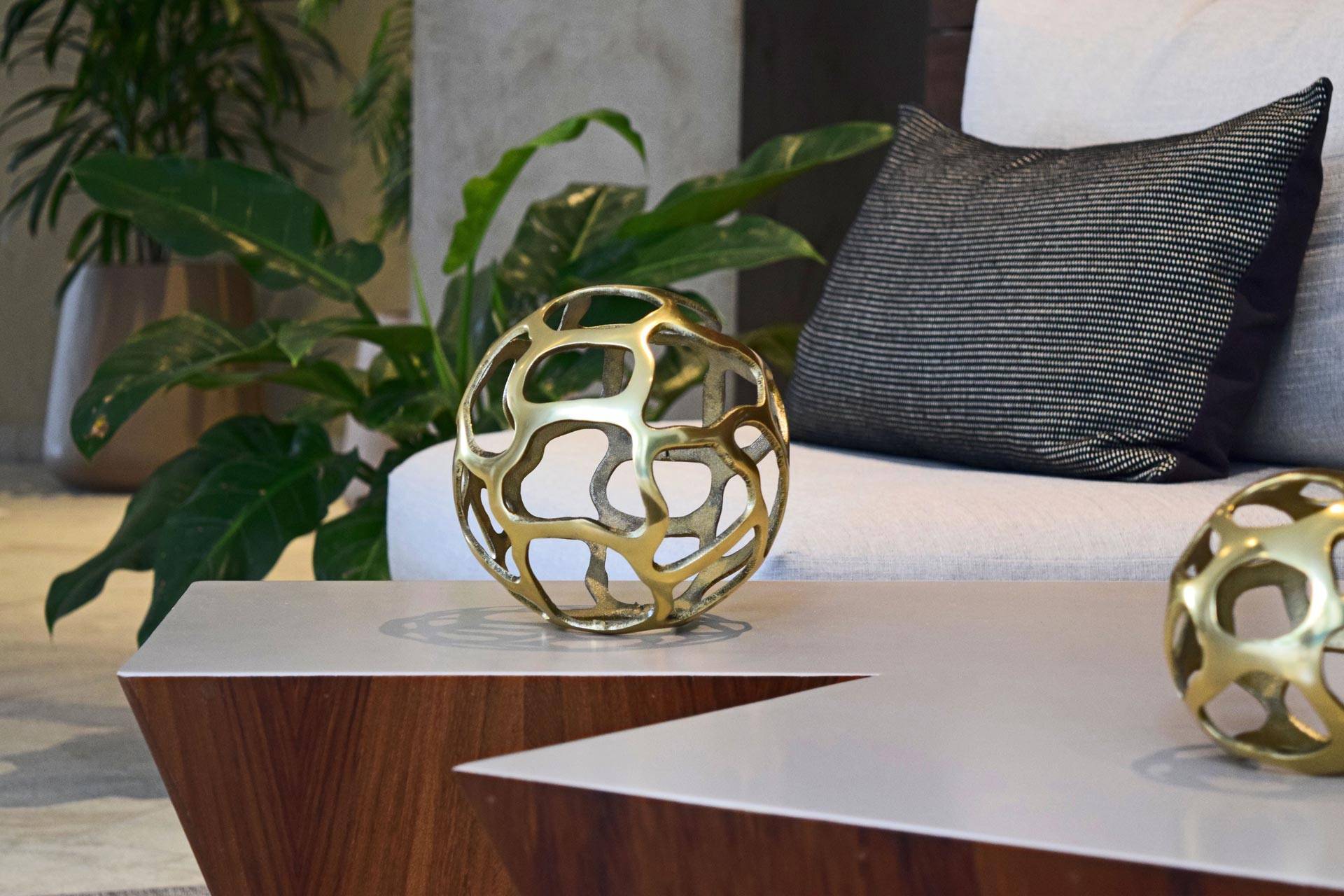 Accesorio decorativo en forma de esfera de la casa en Puerto vallarta